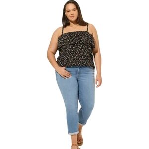 Torrid Rayon Floral Tank - Size‎ 2X NWT